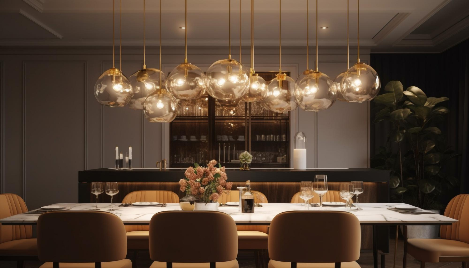 Restaurant interior designer portfolio review — Qatar F&B fit-out